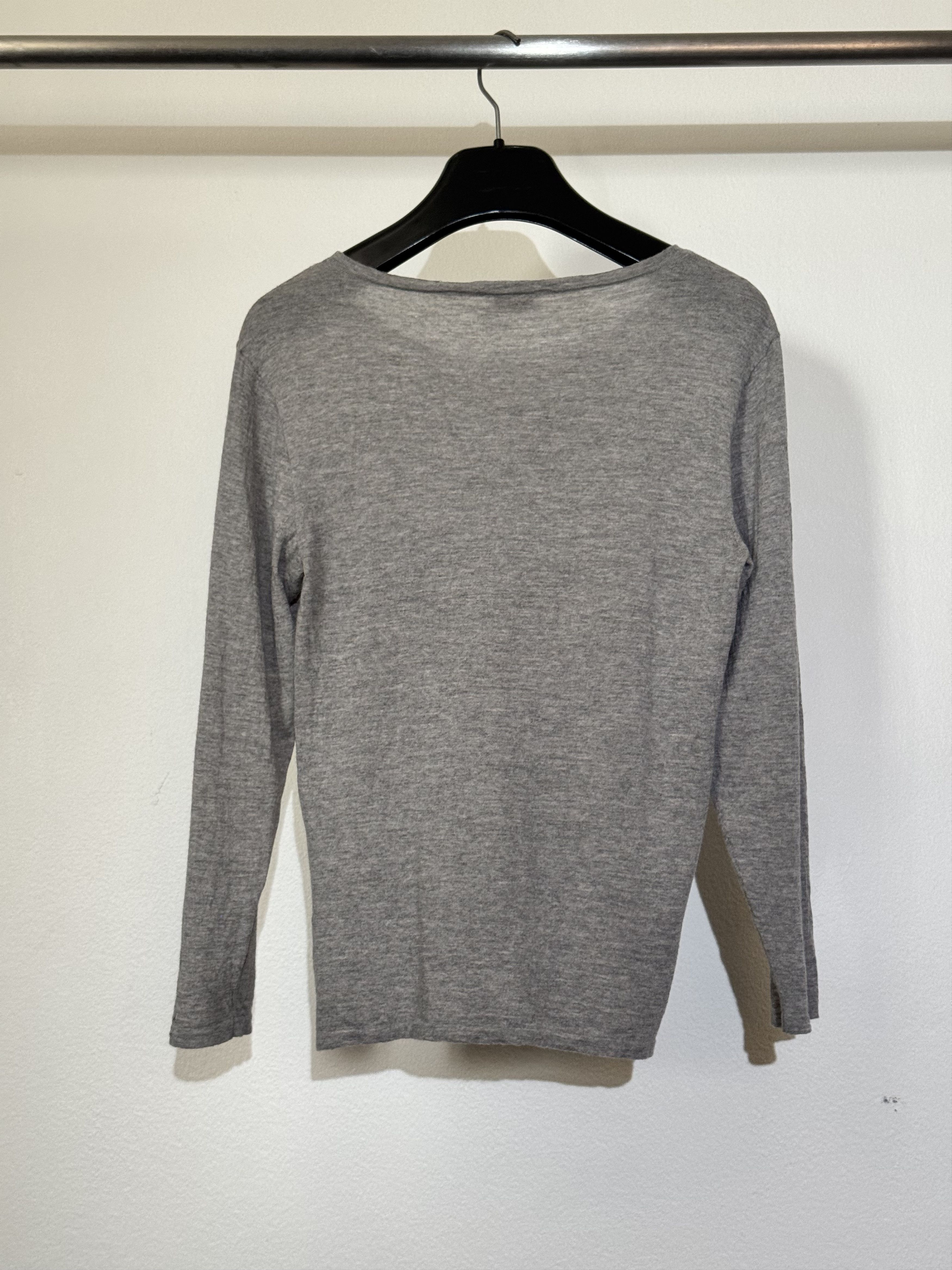 2012 Hedi Slimane knit l/s tee, view 2