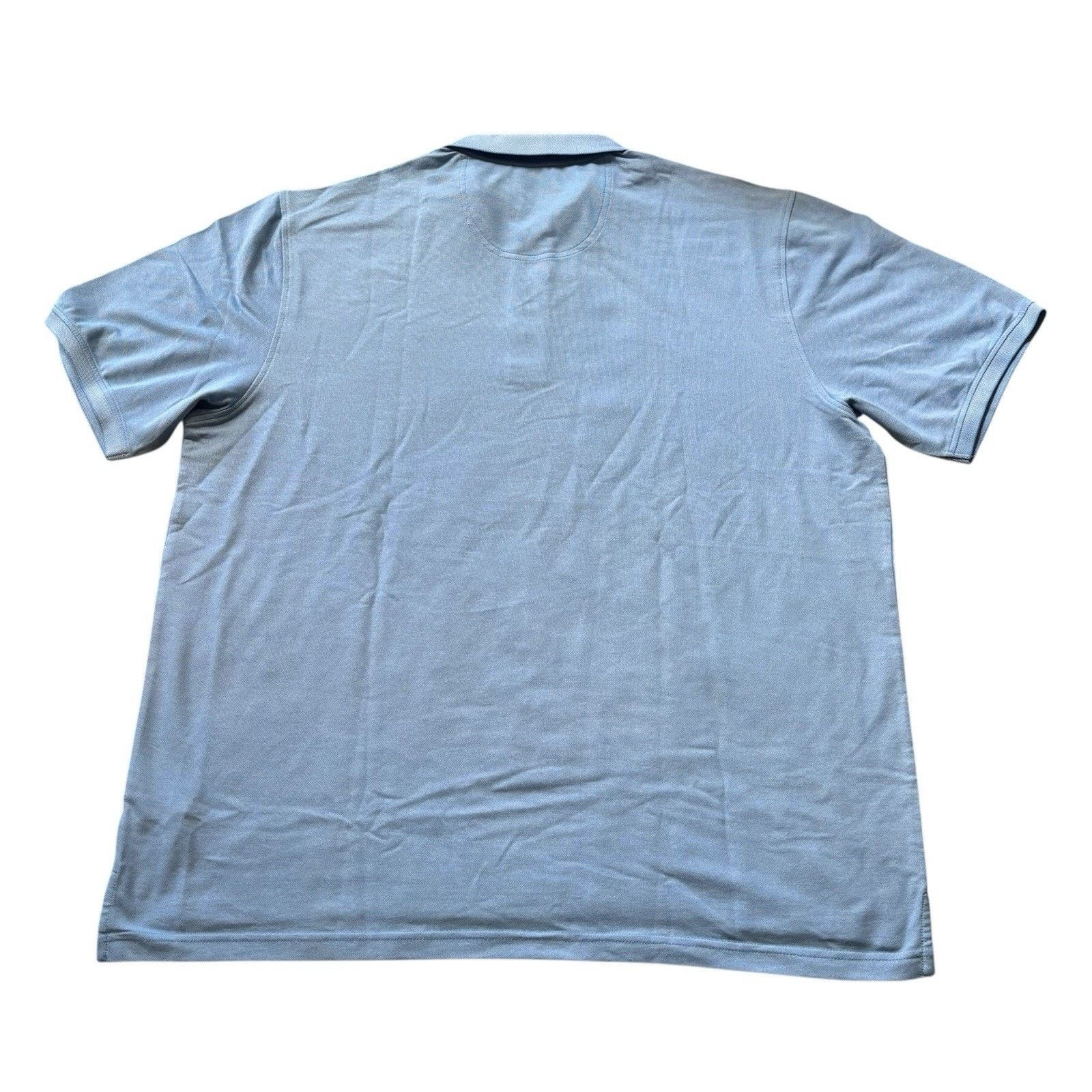 Izod Izod Advantage Cotton Blend Light Blue Polo 3XLT NWT Size US XXL / EU 58 / 5 - 4 Thumbnail