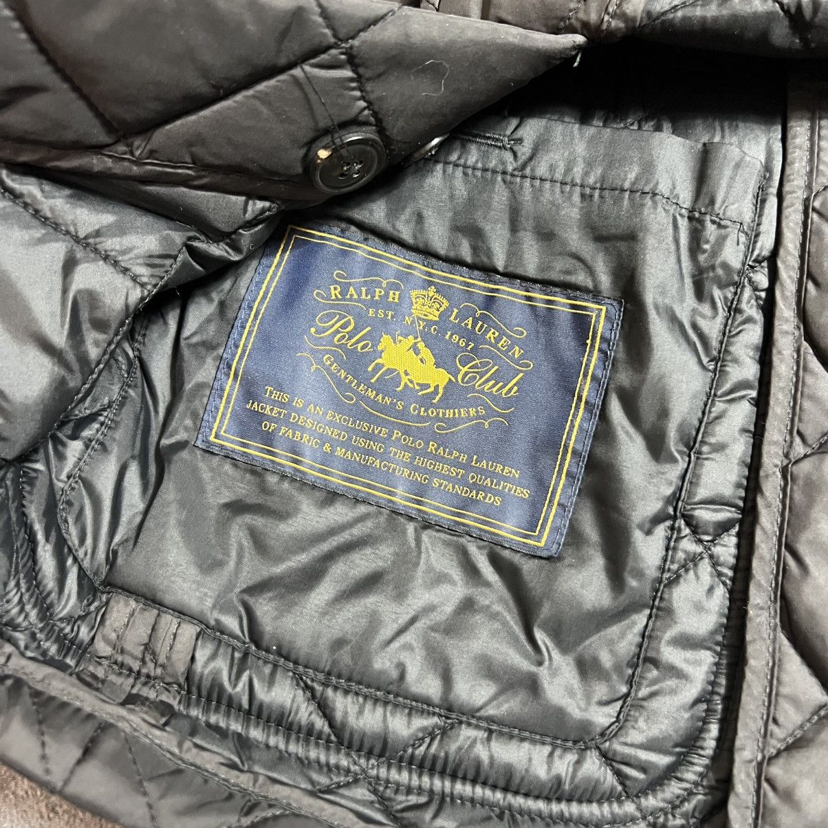 Polo Ralph Lauren 🖤 Polo by Ralph Lauren Quilted Riding Jacket Size: L Size US L / EU 52-54 / 3 - 11 Thumbnail