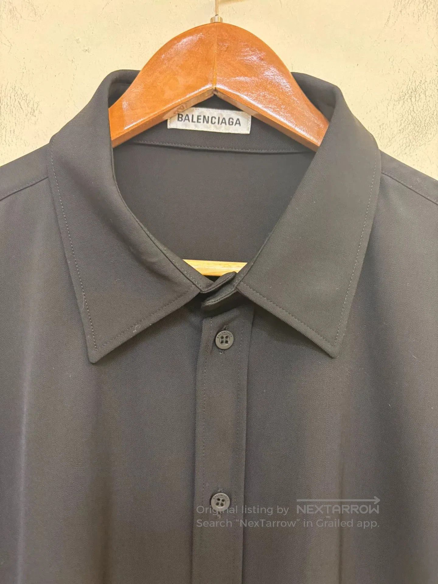 Balenciaga Balenciaga Fine Wool Shirt. Size US L / EU 52-54 / 3 - 3 Thumbnail