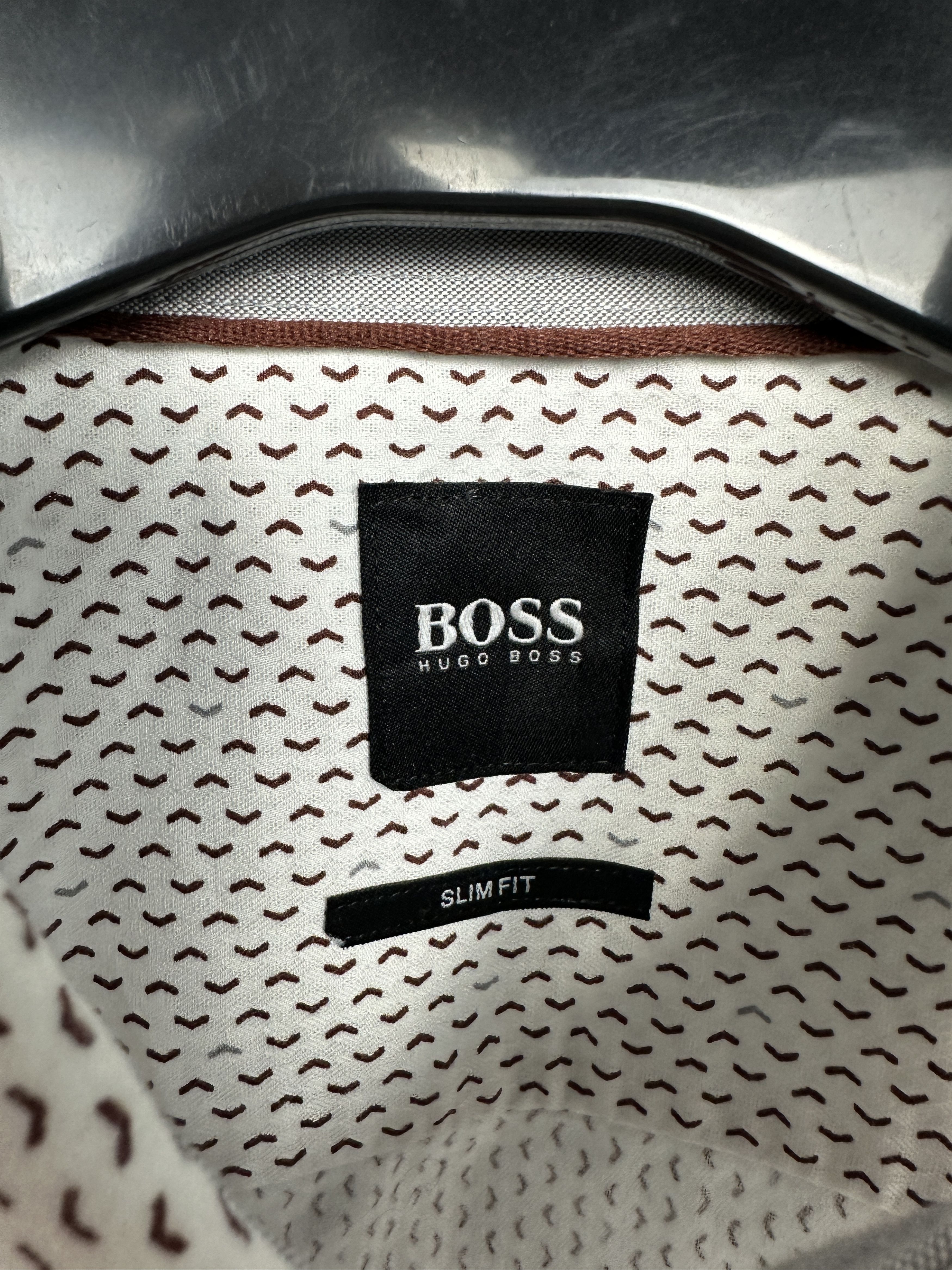 Hugo Boss Hugo Boss Mens Long Sleeve Shirt Size US L / EU 52-54 / 3 - 3 Thumbnail