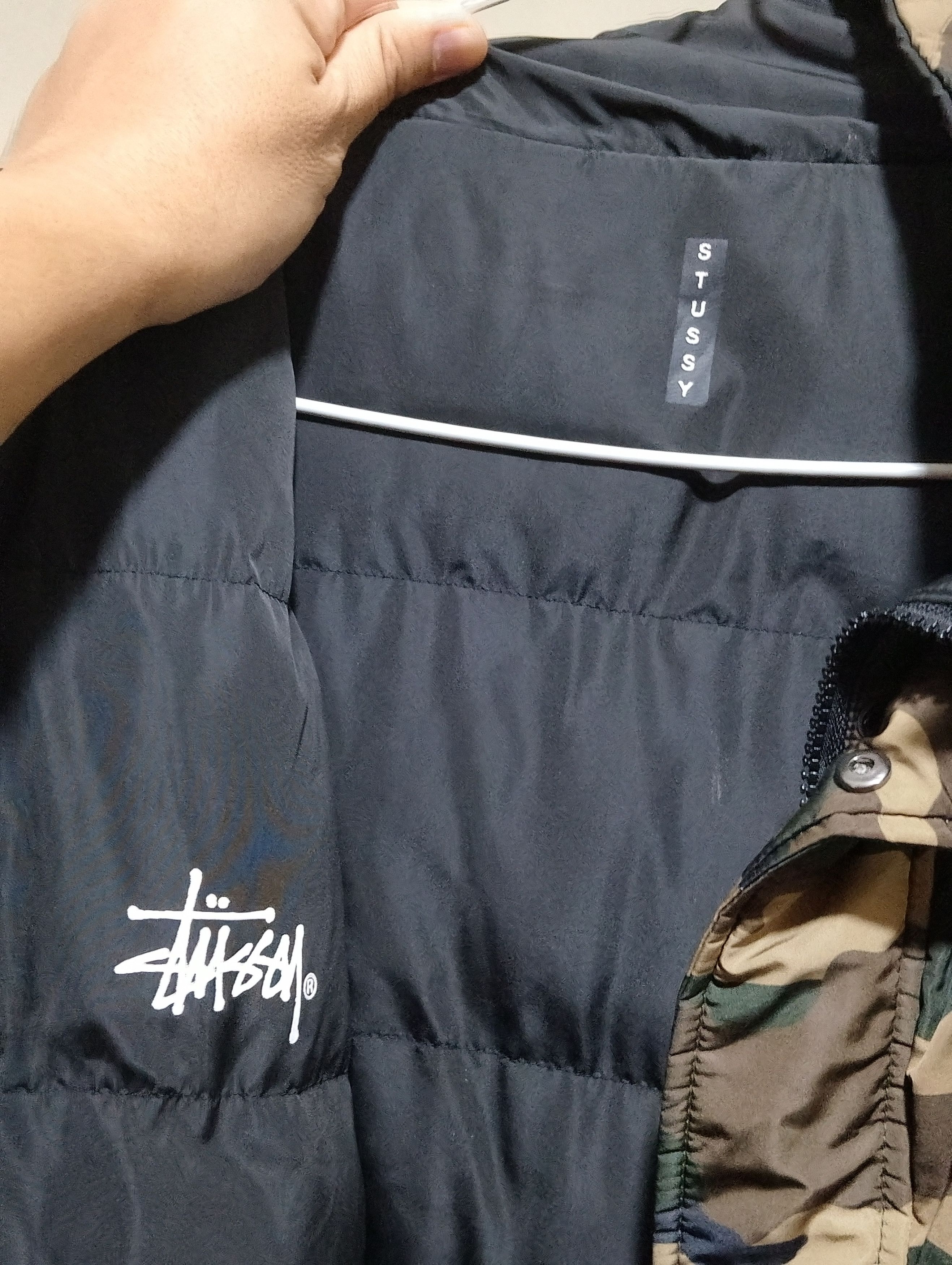 Stussy Stussy Puffer Bomber Camo 2-in-1 Reversible Size US XL / EU 56 / 4 - 10 Thumbnail