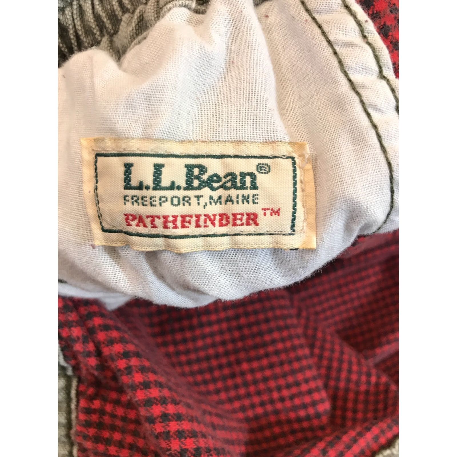 Vintage VINTAGE L.L. Bean Pathfinder Pants Mens Canvas Green 36 Relaxed Fit 38in Inseam Workwear Casual Mens Size US 38 / EU 54 - 2 Thumbnail