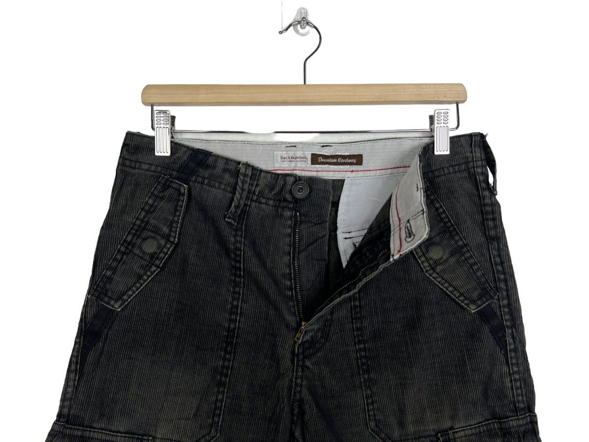 Japanese Brand 🔥 BACK NUMBER UTILITY CARGO 3 QUATER SHORT PANTS Size US 30 / EU 46 - 9 Thumbnail