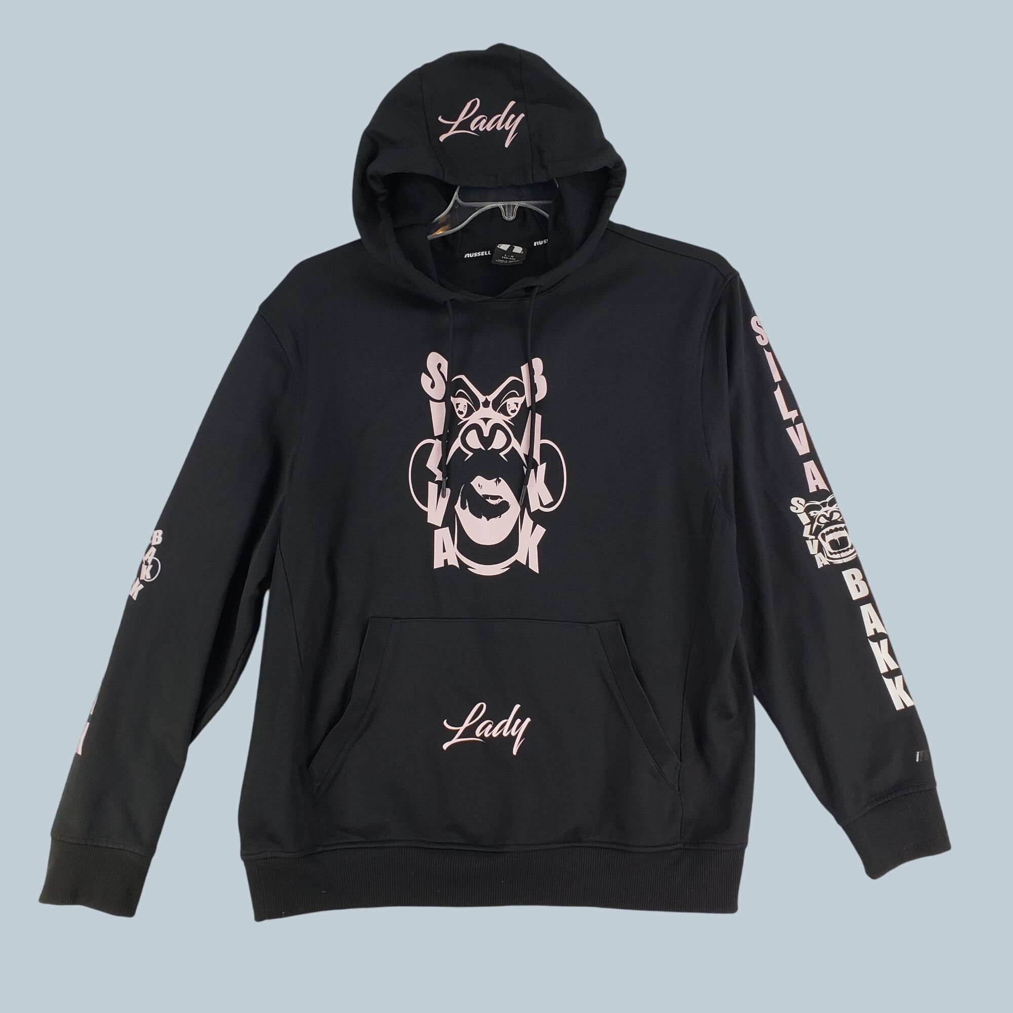 Russell Athletic Russell Athletic Hoodie L Black SILVA BAKK Lady Custom Graph Size US L / EU 52-54 / 3 - 1 Thumbnail