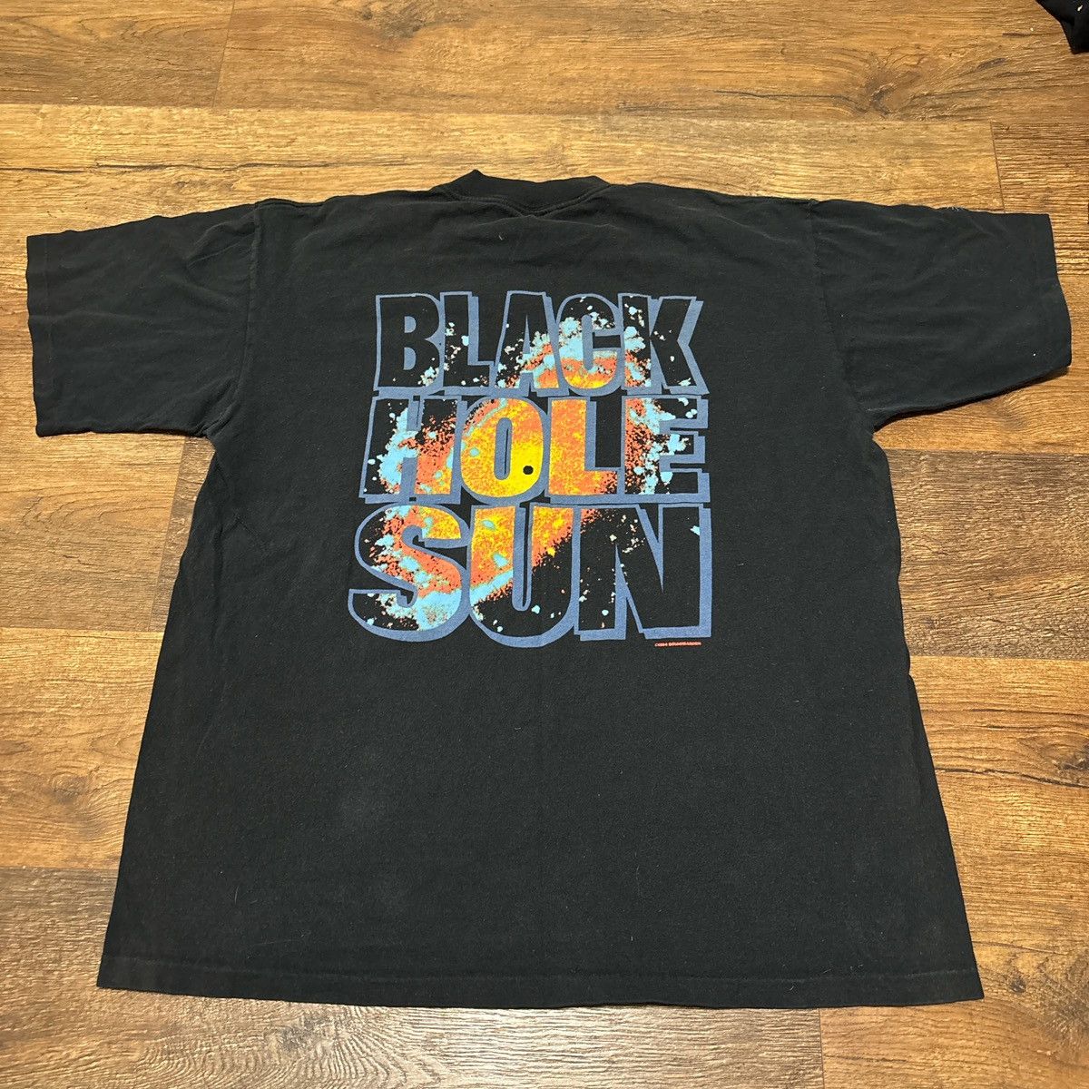 Band Tees Rare Soundgarden Black Hole Sun 1994 All Over Print T Shirt Size US XL / EU 56 / 4 - 2 Thumbnail