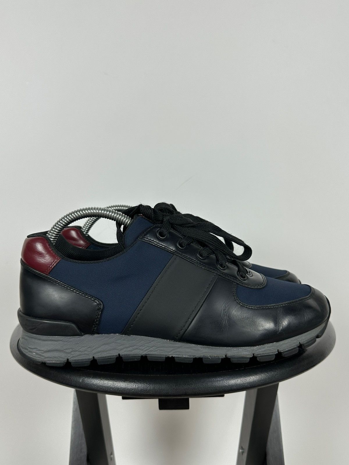 Prada Prada Matchrace Leather Sneakers Size US 7 / EU 40 - 3 Thumbnail