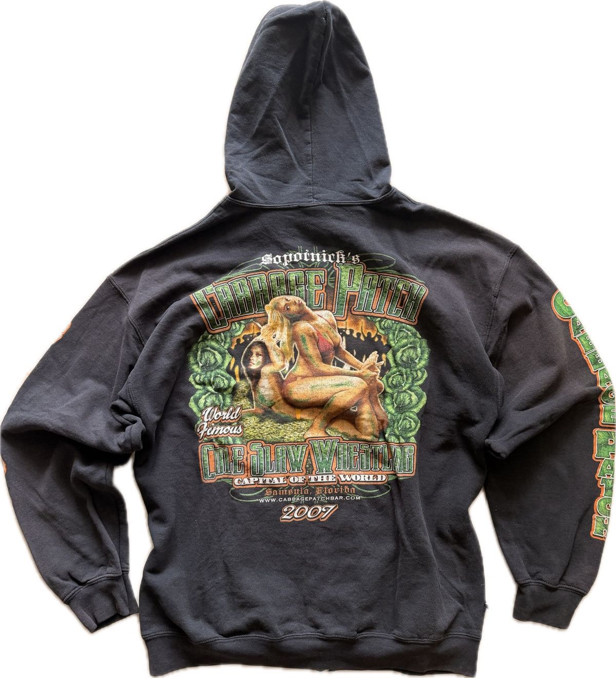 Gildan 2000’s Cabbage Patch Kids Artwork Zip Up Hoodie Size US L / EU 52-54 / 3 - 1 Thumbnail