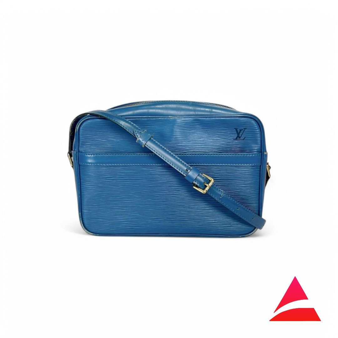 Louis Vuitton Louis Vuitton - Epi Trocadero Shoulder Bag Blue Size ONE SIZE - 1 Thumbnail