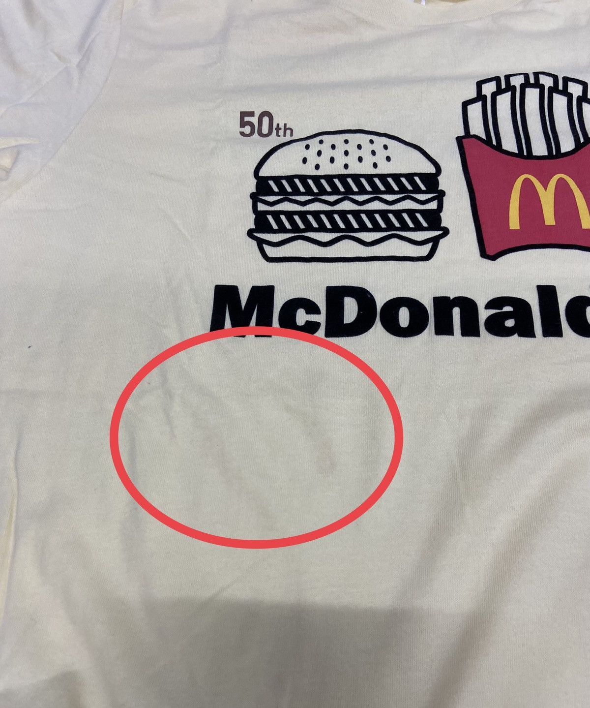 Uniqlo UNIQLO 50th BIG MAC HAMBURGER ANNIVERSARY TEE SHIRT Size US M / EU 48-50 / 2 - 11 Thumbnail