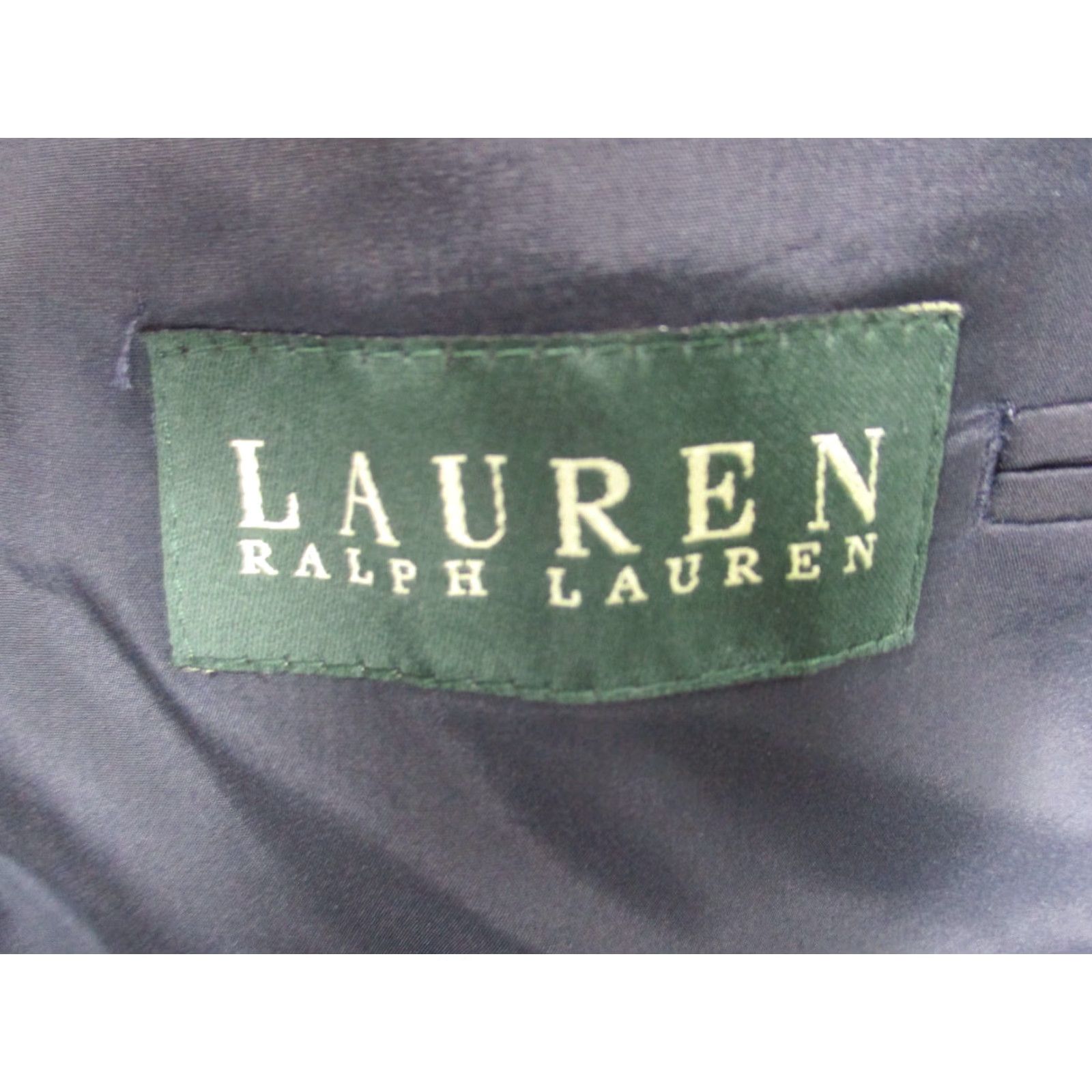 Ralph Lauren Lauren Ralph Lauren Blazer Men 42R Navy Blue Wool Sport Coat Jacket Size 42R - 4 Thumbnail