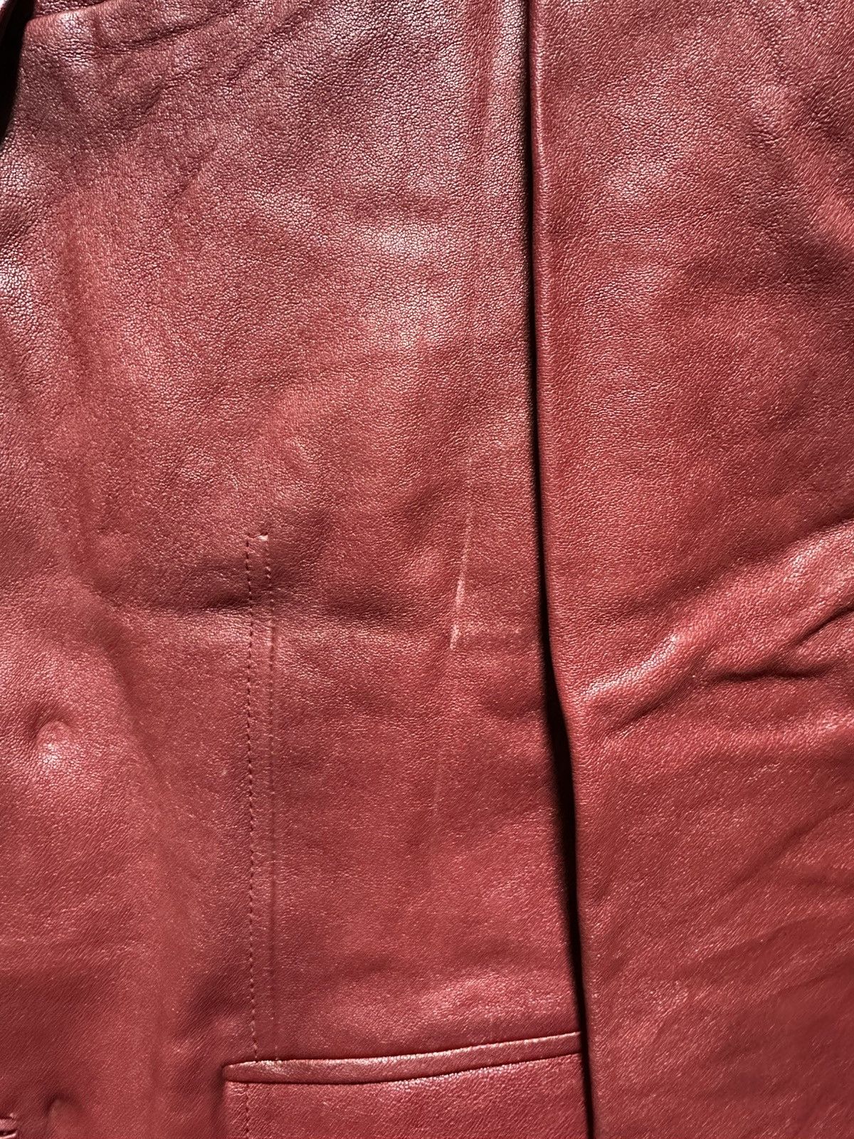 Alexander McQueen Alexan mcqueen leather blazer jacket Size 48L - 9 Thumbnail