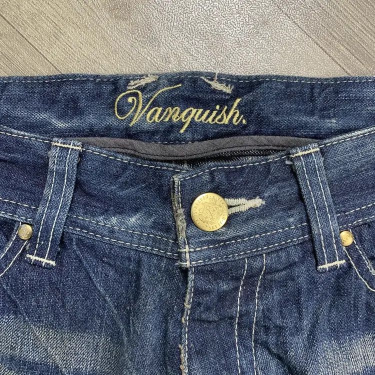 If Six Was Nine Vanquish Distressed lgb Ifsixwasnine Flared Denim Size US 31 - 5 Thumbnail