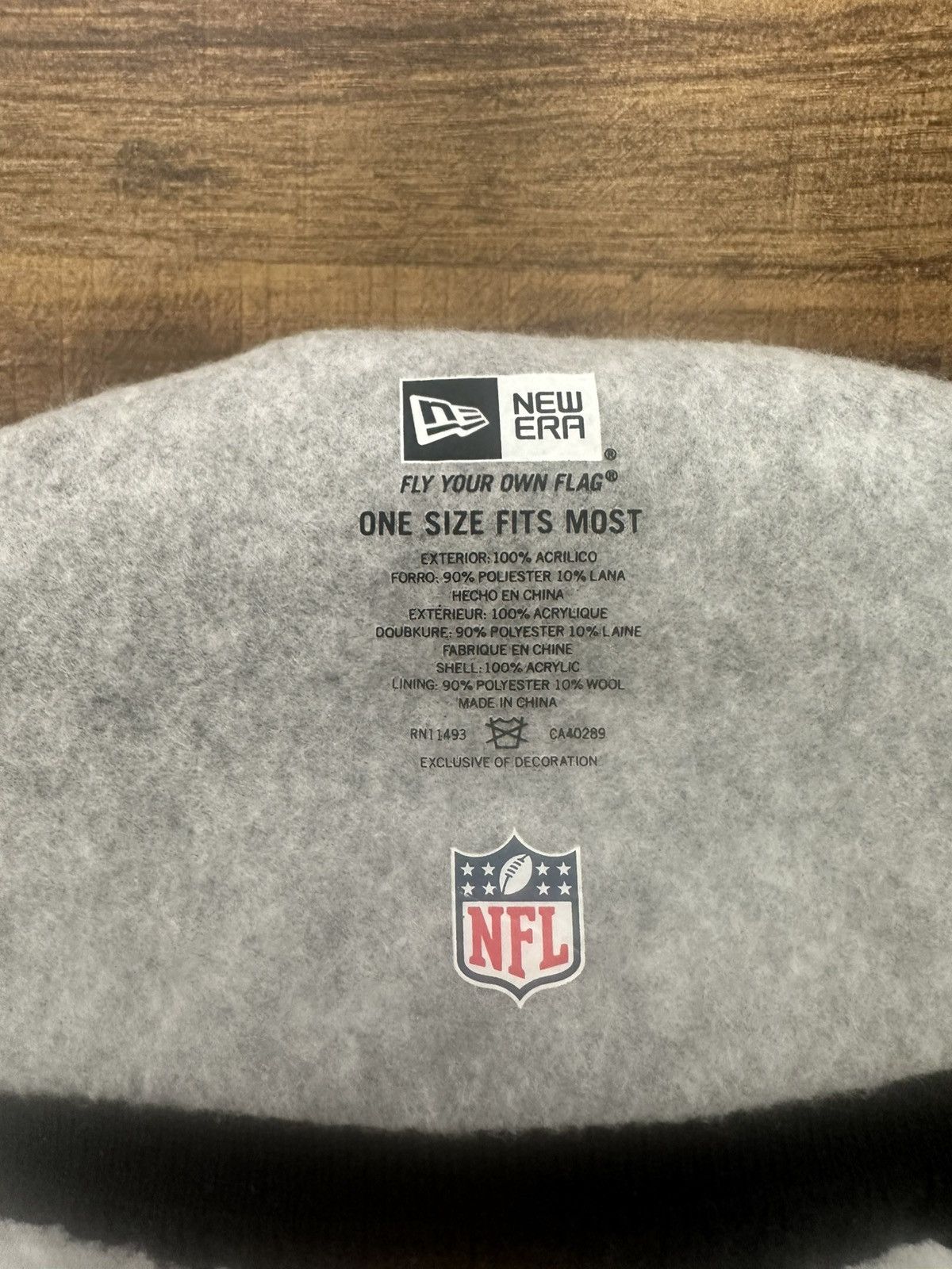 New Era Brand New Steelers New Era Beanie Vintage 2015 Size ONE SIZE - 3 Thumbnail