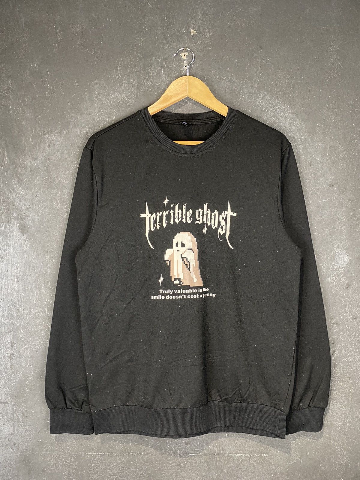 Other Romwe Pixel Ghost Streetwear Crewneck Size US L / EU 52-54 / 3 - 2 Thumbnail