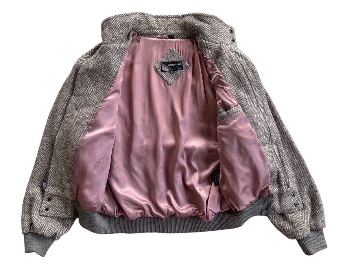 Members Only Vintage Members Only Europe Craft Wool Tweed Blouson Jacket Size US L / EU 52-54 / 3 - 12 Thumbnail
