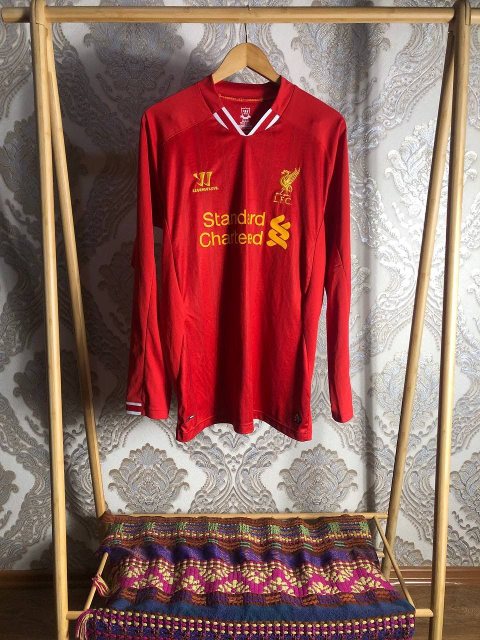 Vintage VERY RARE LIVERPOOL ENGLAND RETRO SOCCER JERSEY BLOKE 90s Size US XXL / EU 58 / 5 - 1 Thumbnail