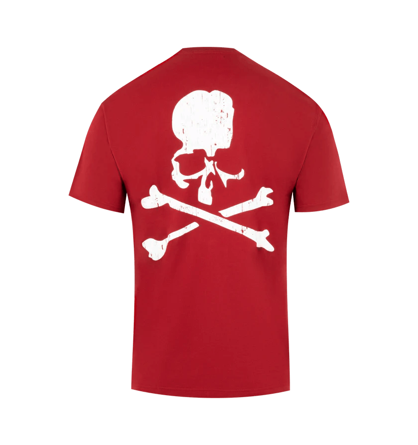 Mastermind Japan o1h1sh11224 Logo Tee in Burgundy Size US M / EU 48-50 / 2 - 2 Thumbnail