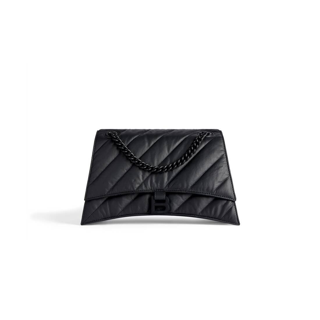 Balenciaga o1srvl11e0825 Size: OS / Crush Medium Chain Bag Quilted Size ONE SIZE - 8 Thumbnail