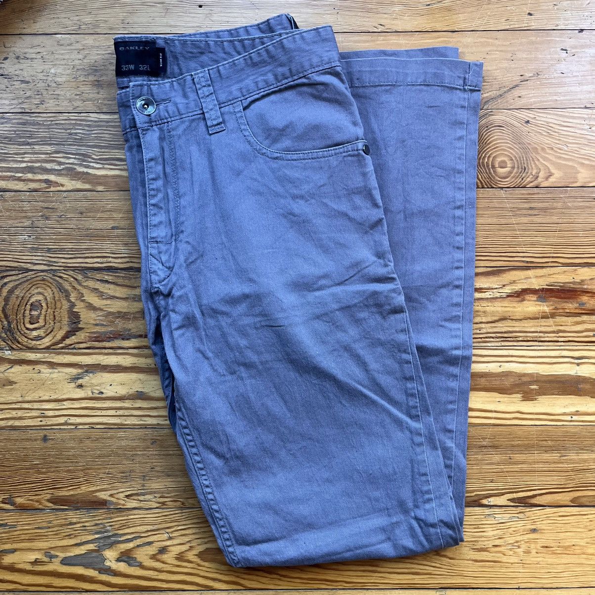 Oakley Vintage Oakley Software Tech Gray size 33 Pants 90s Y2K rare Size US 33 - 2 Thumbnail