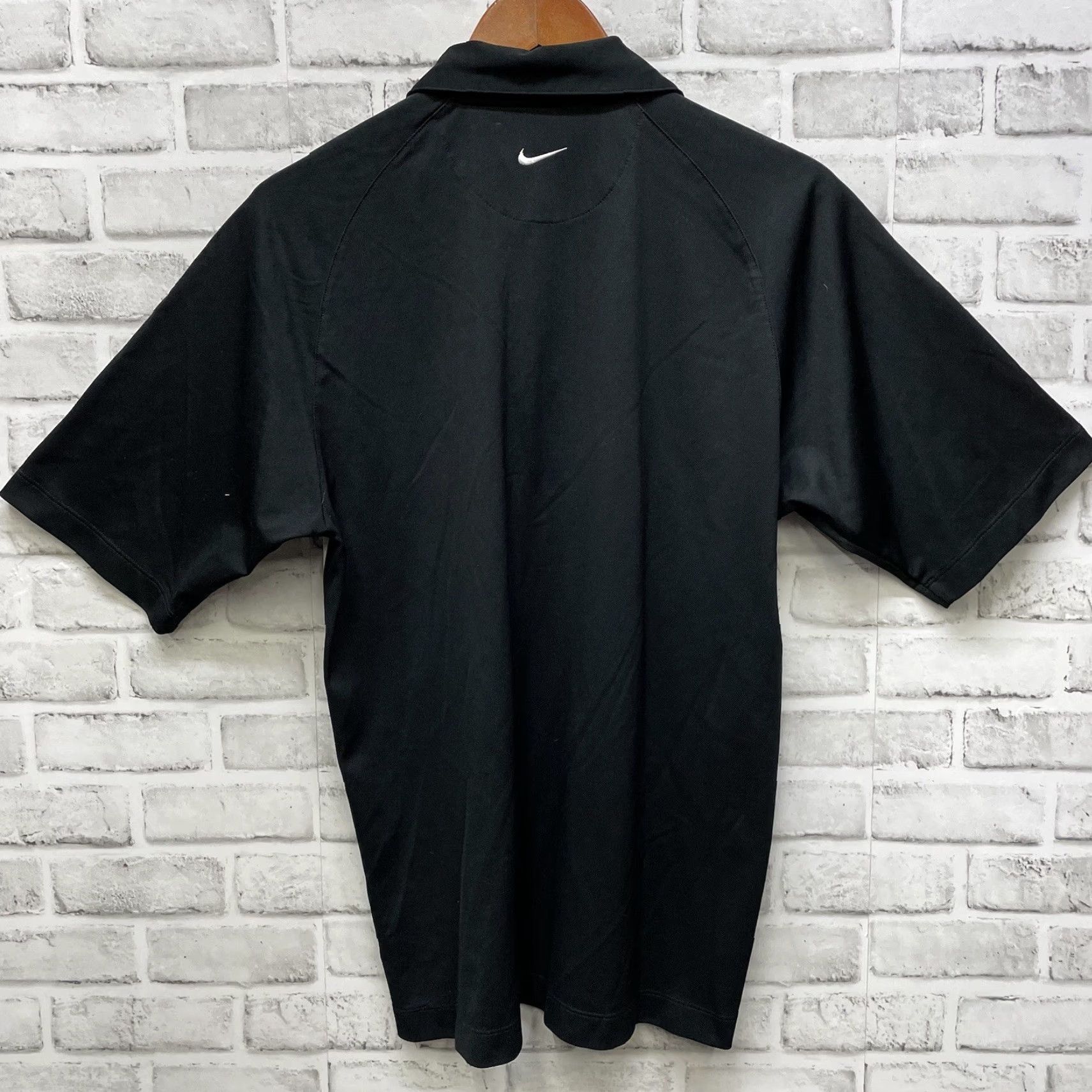 Nike VINTAGE Nike Golf Polo Shirt Mens Medium Black Athletic Performance 90s Golf Mens Size US M / EU 48-50 / 2 - 5 Thumbnail