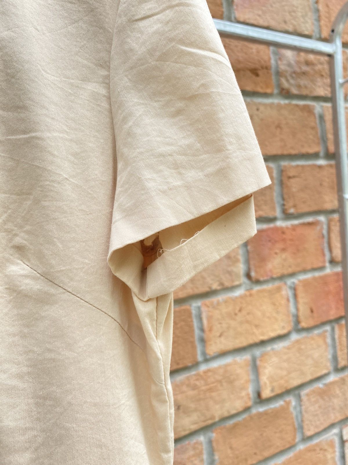 Jil Sander JILSANDER beige blouse shirt Size M / US 6-8 / IT 42-44 - 8 Thumbnail