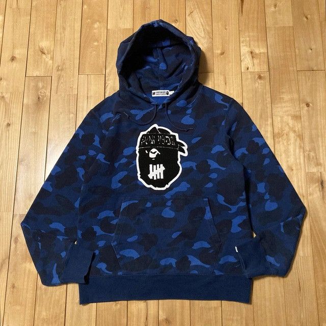 Bape × Undefeated BAPE × Undefeated BIG APE HEAD pullover hoodie a bathing ape Size US L / EU 52-54 / 3 - 1 Thumbnail