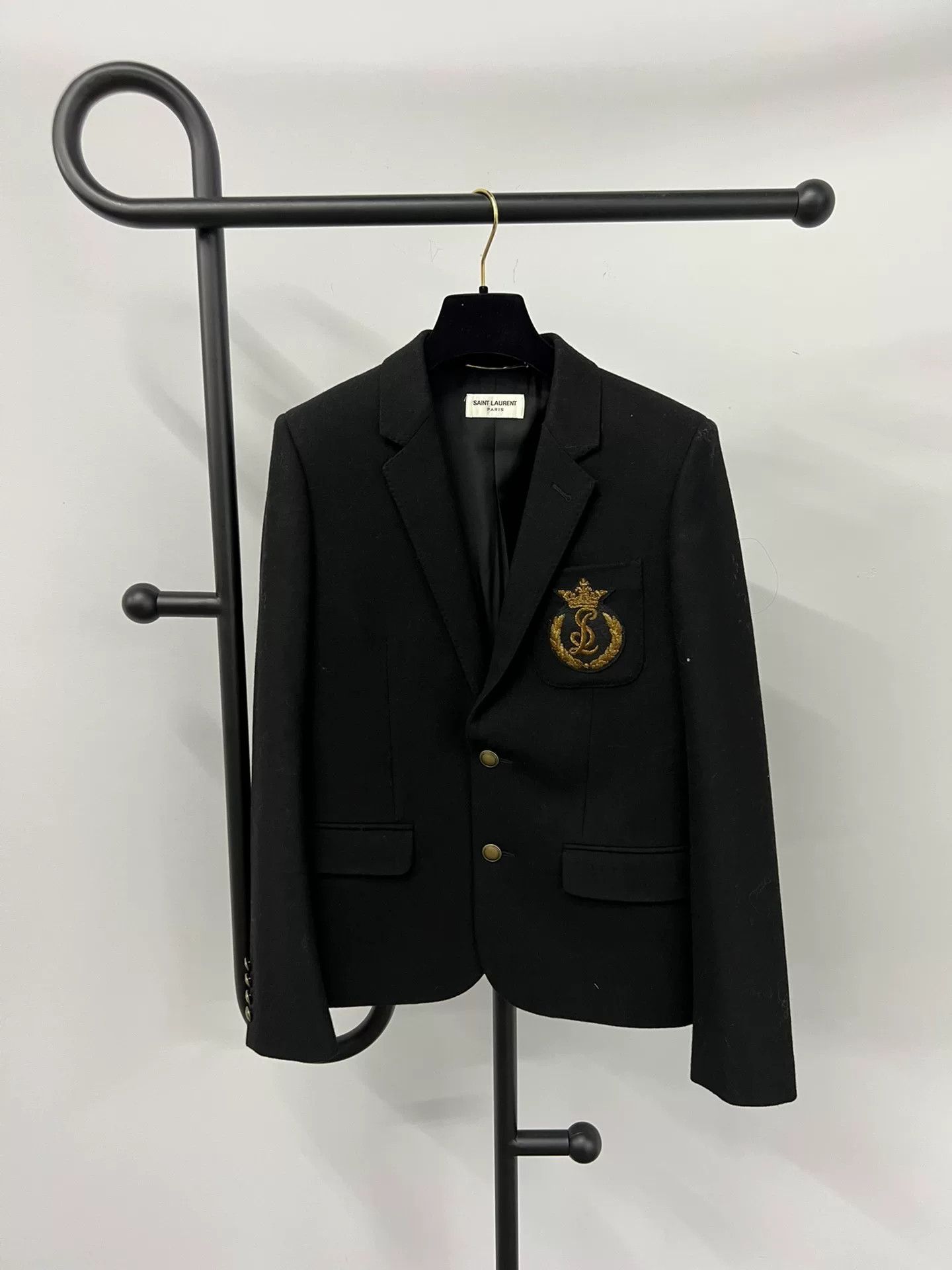 Saint Laurent Paris Saint Laurent Napoleonic Officer Embroidered