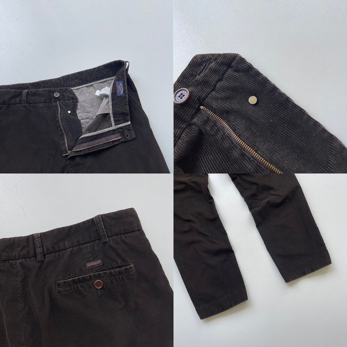 Paul & Shark Paul & Shark Yachting Corduroy Cotton Chino Pants Brown Size US 36 / EU 52 - 5 Thumbnail