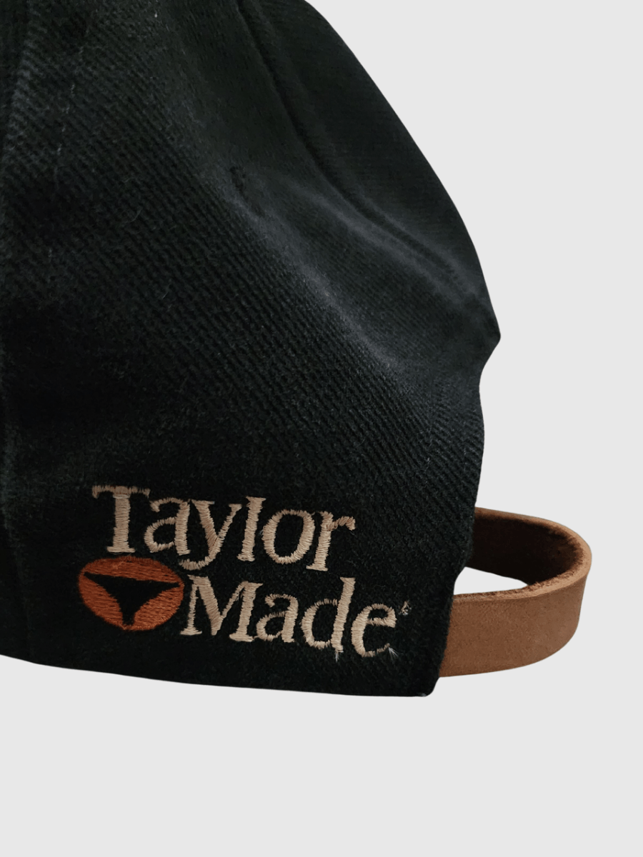 TaylorMade 90s Taylor Made USA Golf Adjustable Leather Strapback Hat Size ONE SIZE - 5 Thumbnail