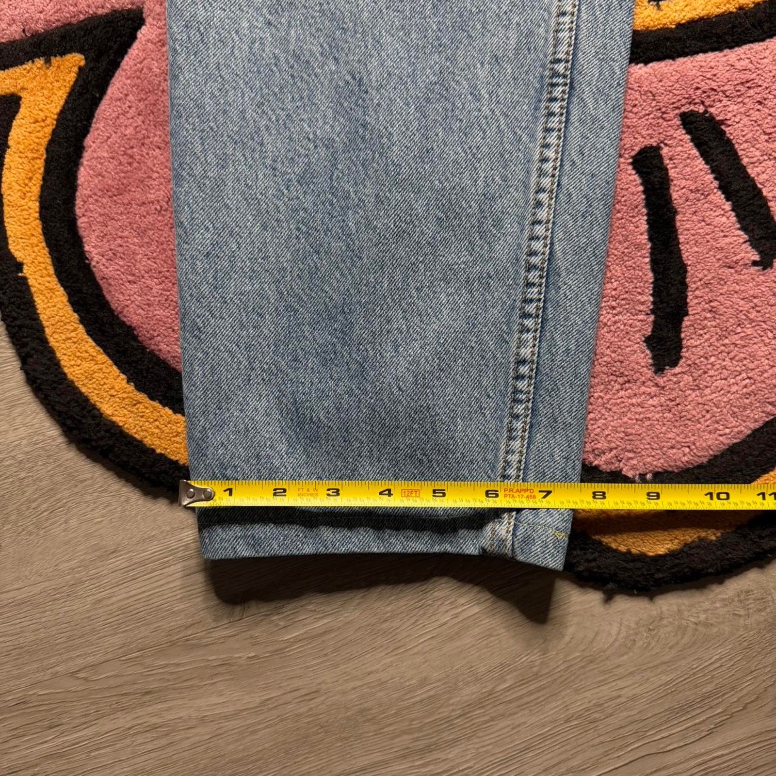 Levi's Vintage 90’s Levi’s 550 Relaxed Fit Tapered Leg Jeans 36x28 Size US 36 / EU 52 - 6 Thumbnail