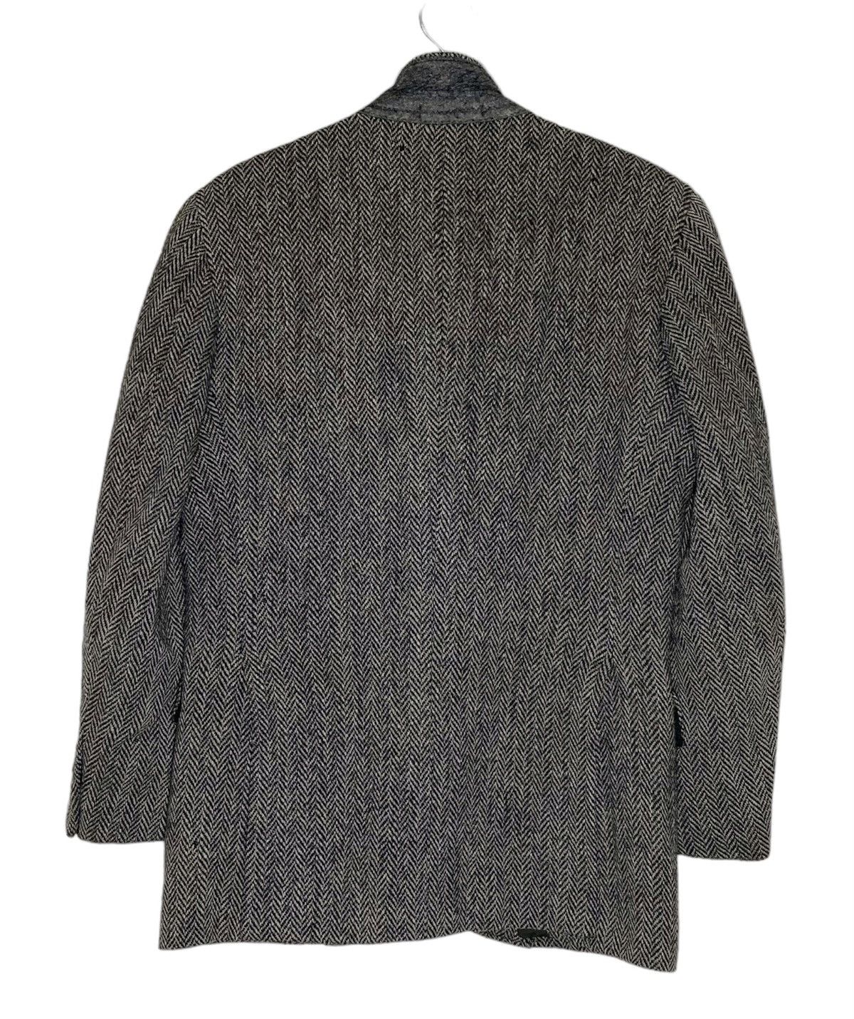 Harris Tweed Vintage Harris Tweed Wool Jacket Harringbone Hand Woven Size 42L - 5 Thumbnail
