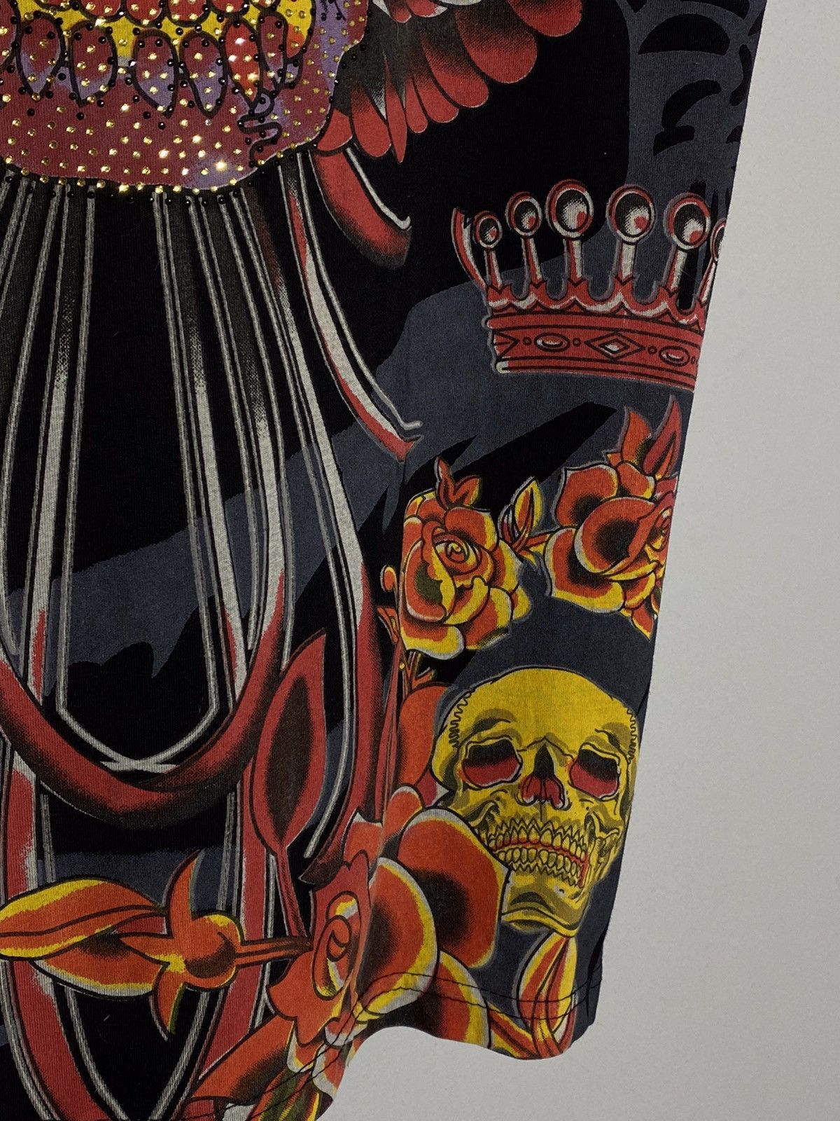 Japanese Brand × Vintage Vintage Y2k Ed Hardy Christian Audigier style t-shirt Size US M / EU 48-50 / 2 - 7 Thumbnail