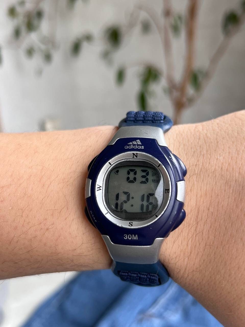 Adidas × Vintage Adidas Digital Watch Electronic Outdoor Streetwear 1990s Size ONE SIZE - 14 Thumbnail