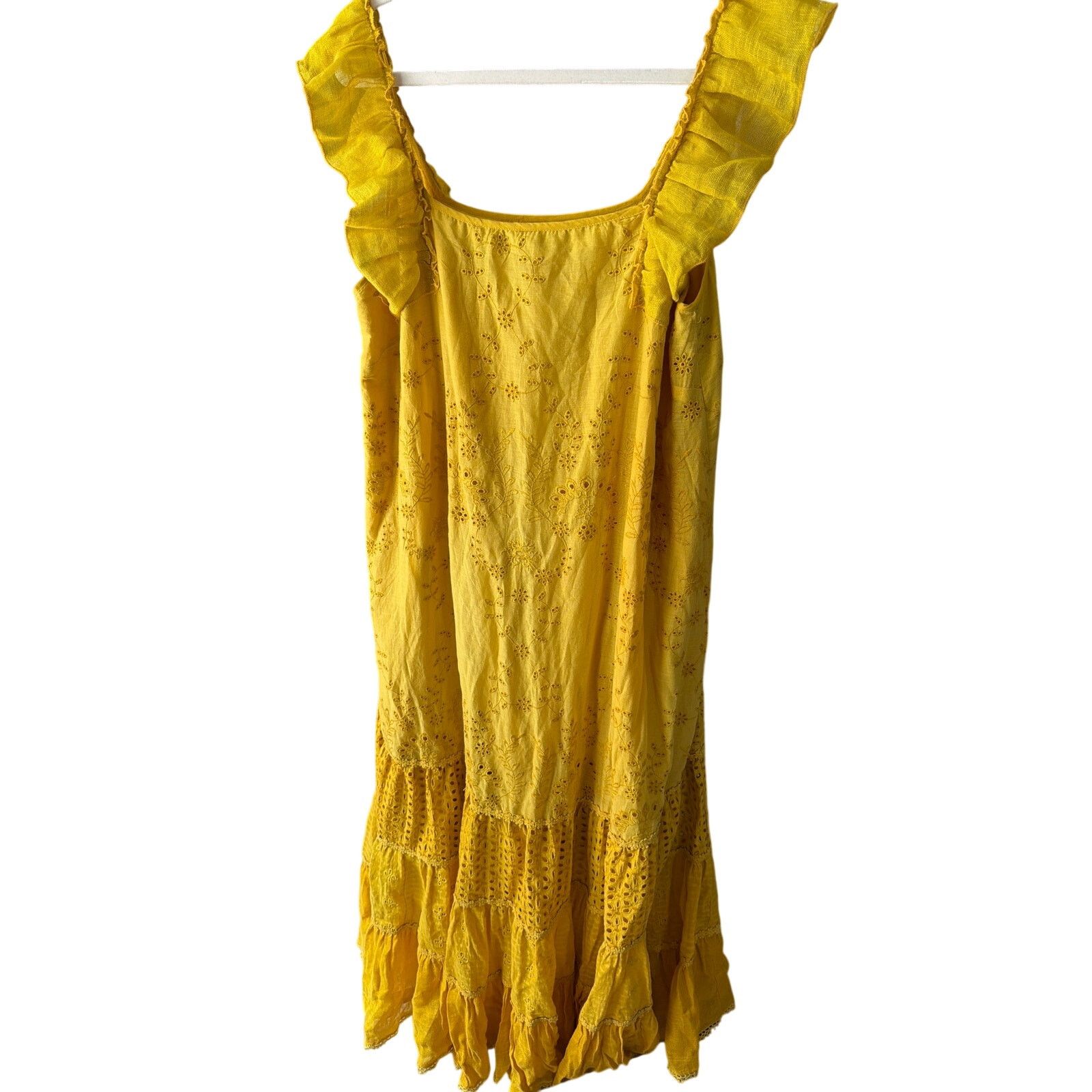 Anthropologie 0232 Anthropologie Payal Jain Fallon Eyelet Maxi Size 14 NWT Size XL / US 12-14 / IT 48-50 - 4 Thumbnail