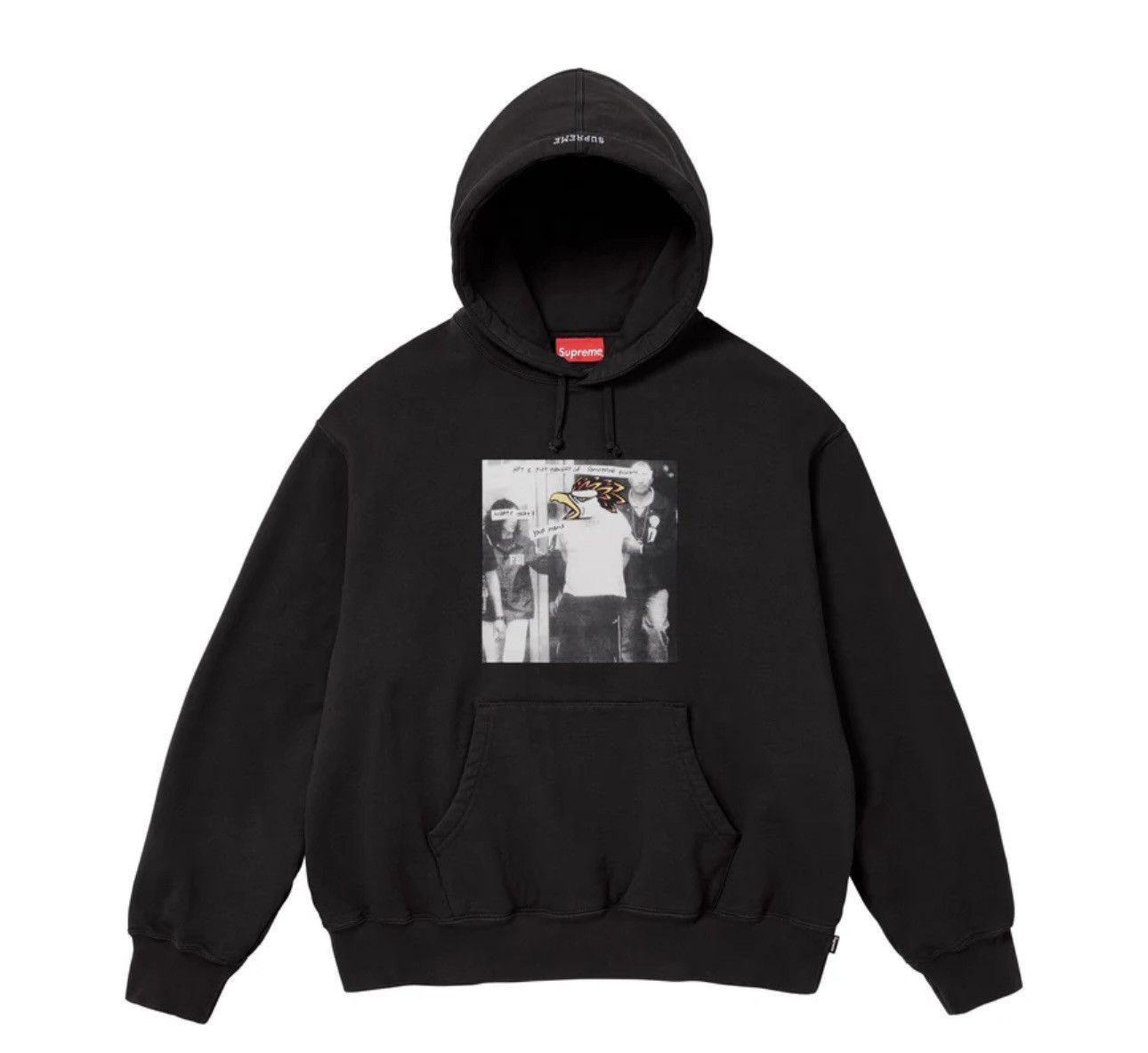 Supreme Supreme Immortal Hooded Sweatshirt Black (Size Medium 