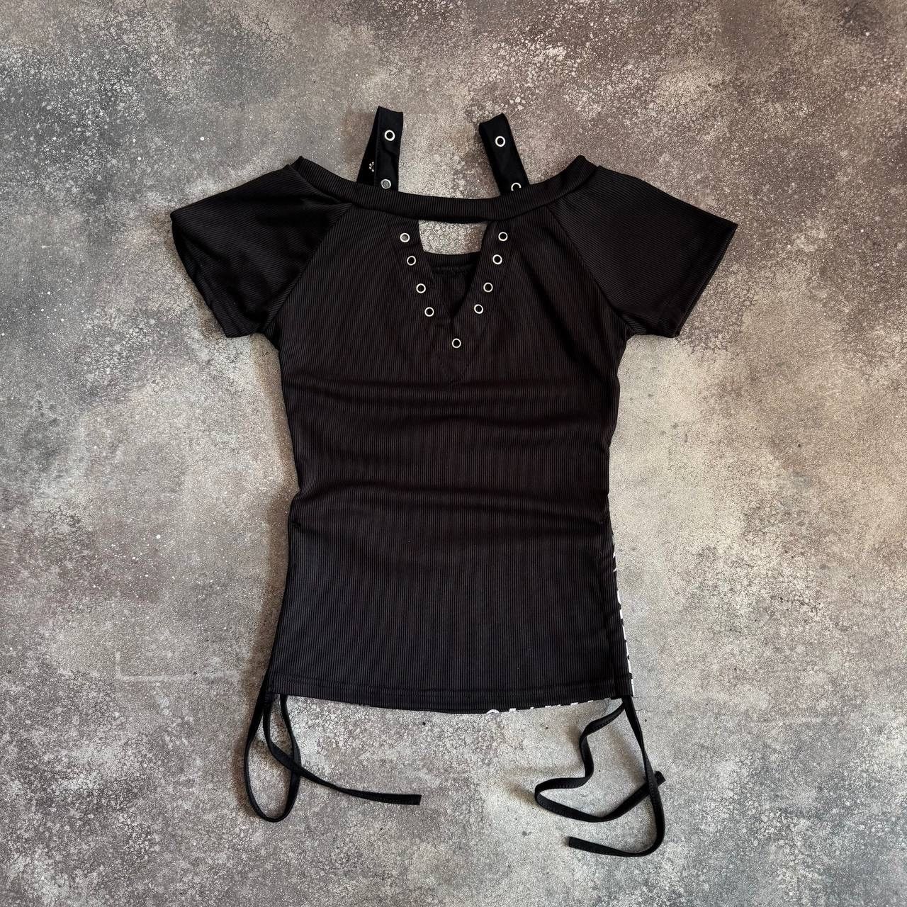 20471120 × Vintage Opium Y2K Goth Punk Avant Garde Affliction Style T-Shirt Size S / US 4 / IT 40 - 8 Thumbnail