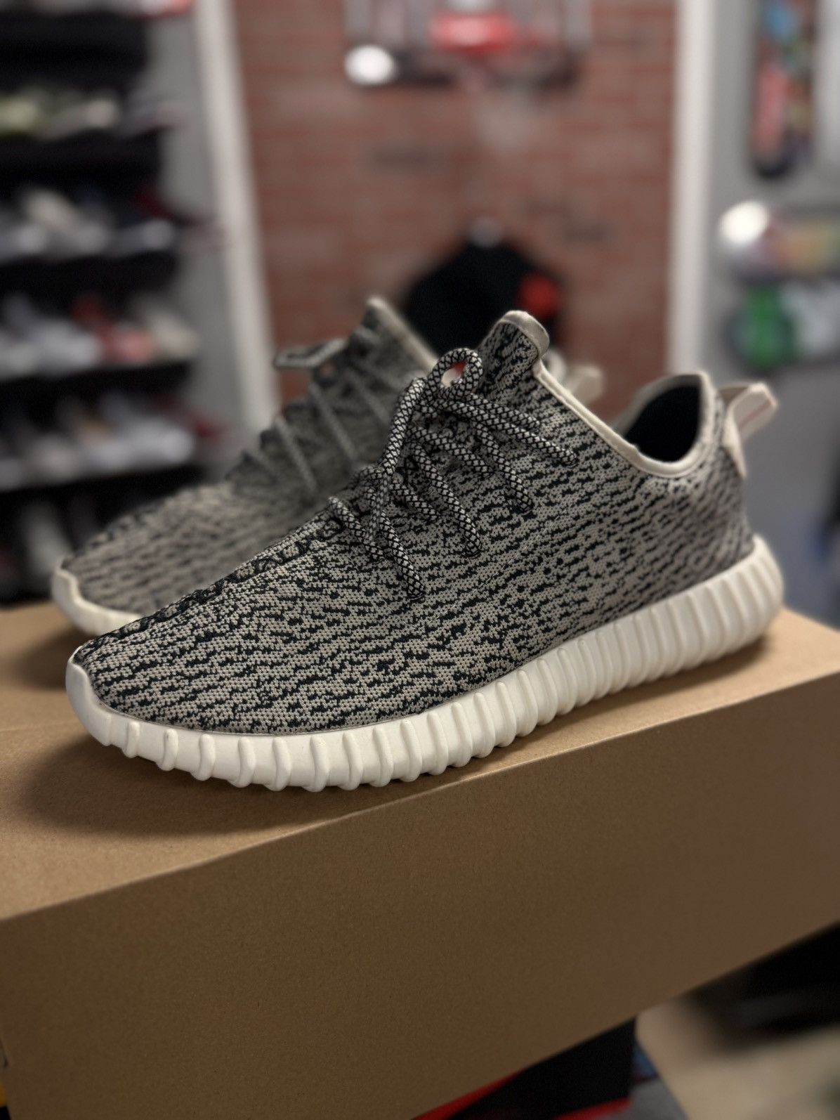 Adidas × Yeezy Yeezy 350 Turtle Dove Size 11.5 (AQ4832) Clean OG All Size US 11.5 / EU 44-45 - 7 Thumbnail
