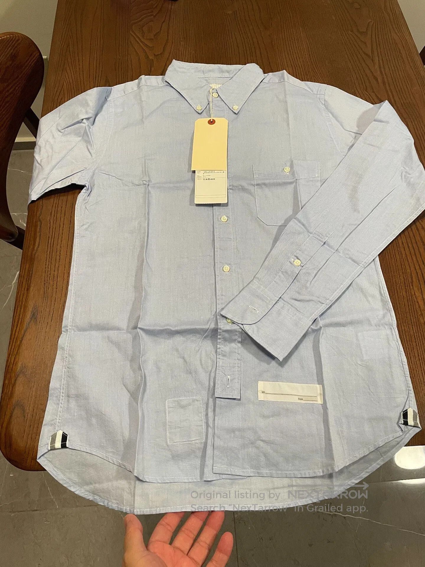Thom Browne Thom Browne Thom Grey M Casual Shirt. Size US M / EU 48-50 / 2 - 1 Thumbnail