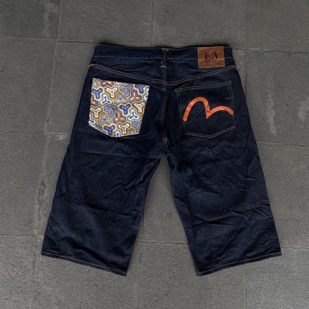 Evisu × Vintage Evisu Daicock Jort Pants No3 LOT 2000S Size US 34 / EU 50 - 1 Thumbnail