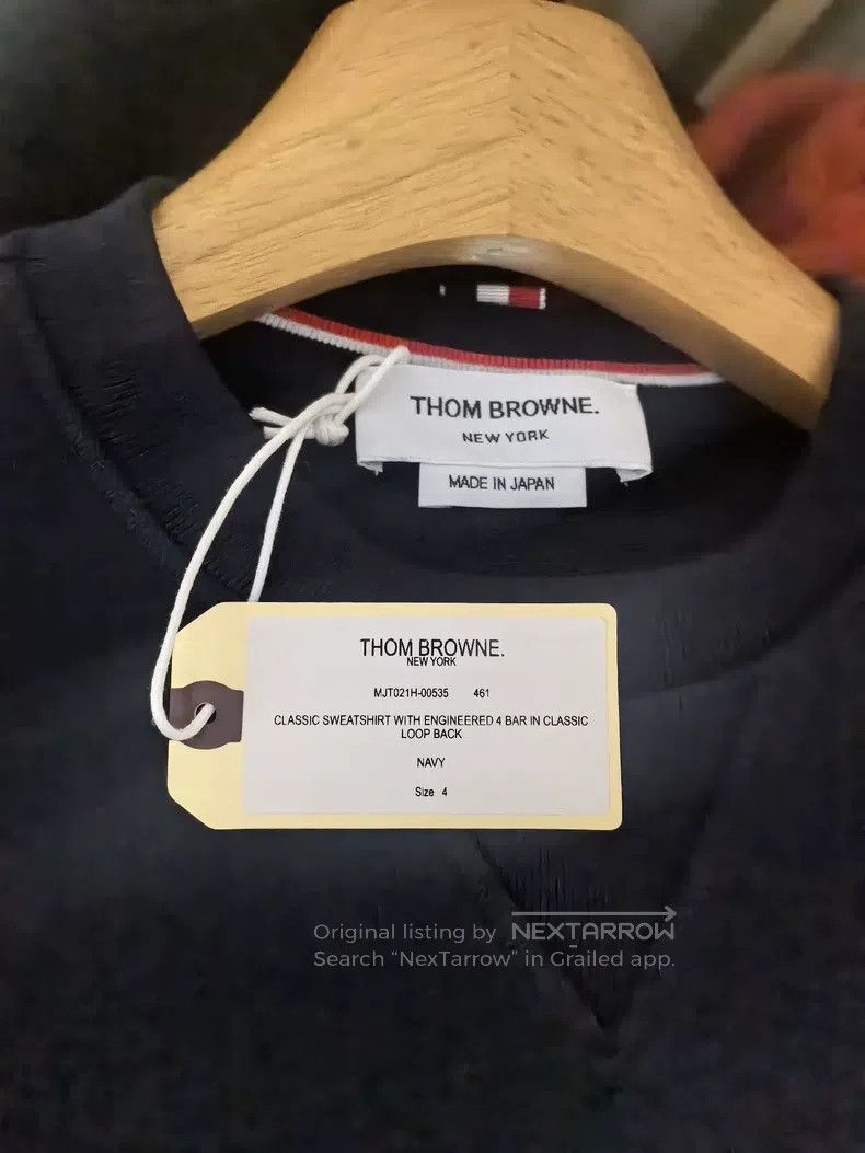 Thom Browne Thom Browne Sweatshirt Size US XL / EU 56 / 4 - 3 Thumbnail