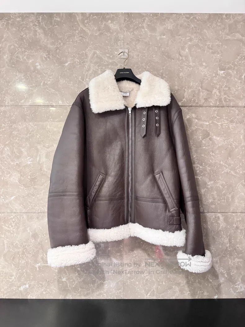 Vetements Vetements Leather and Fur Blended Biker Jacket Size US XS / EU 42 / 0 - 1 Thumbnail