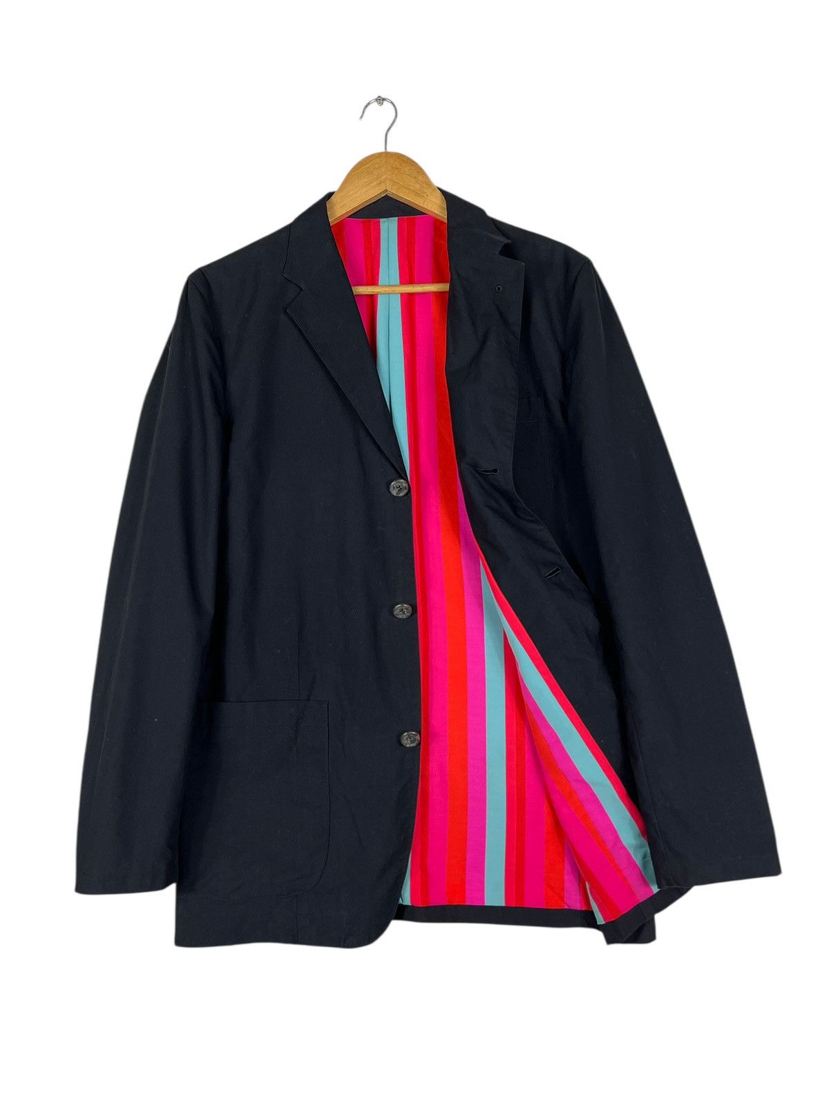 こゆり　visvim MIES COAT INDIGO BORDER Visvim visvim MIES COAT INDIGO BORDER. | Grailed