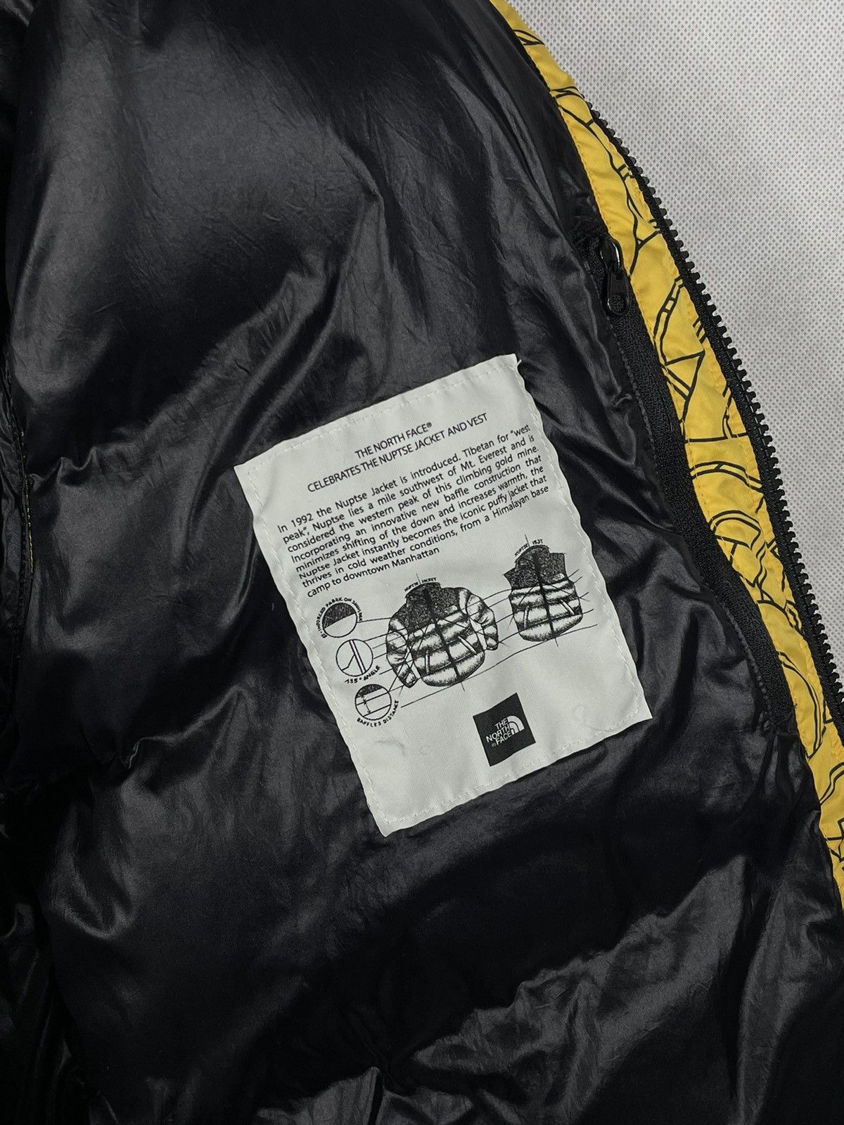 The North Face Yellow The North Face TNF 1992 Retro Nuptse Jacket Monogram Size US S / EU 44-46 / 1 - 13 Thumbnail