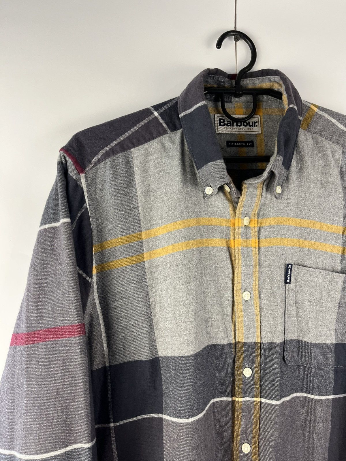 Barbour Barbour Cotton Check Long Sleeve Shirt Button Up Size US M / EU 48-50 / 2 - 2 Thumbnail