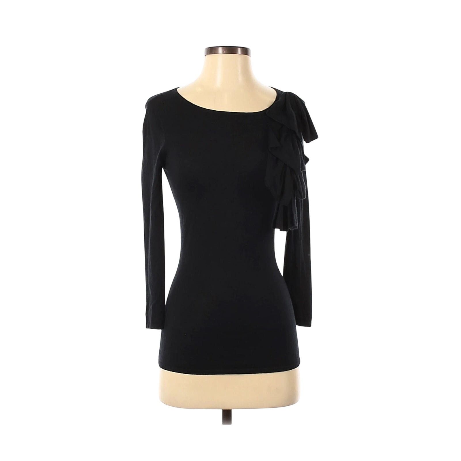 Saks Fifth Avenue Saks Fifth Ave Silk & Cashmere Sweater sz Small Size S / US 4 / IT 40 - 1 Thumbnail