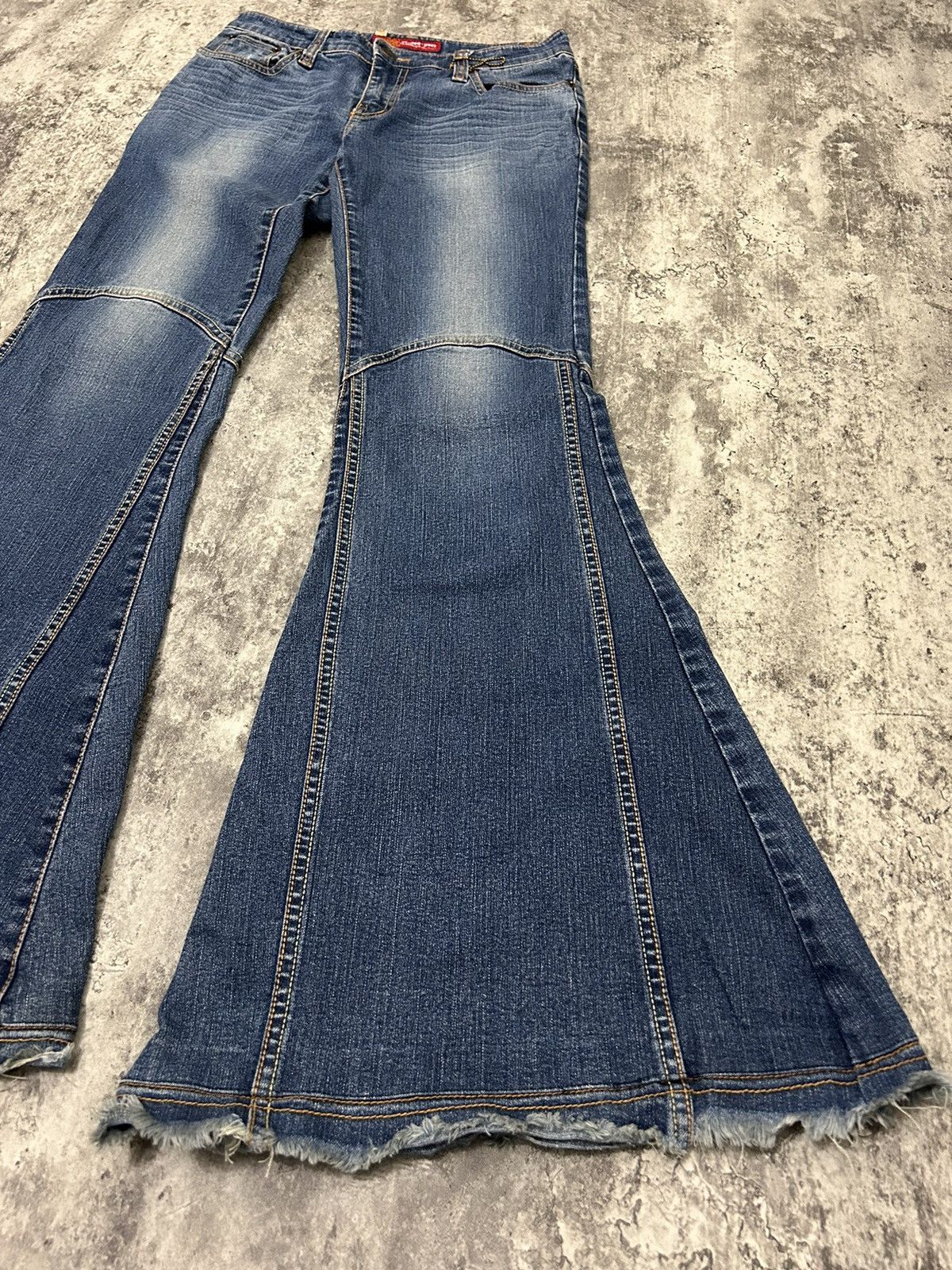 14th Addiction × If Six Was Nine × Le Grande Bleu (L.G.B.) Araora Jeans Bell Buttom Flare Pants Size US 27 - 6 Thumbnail