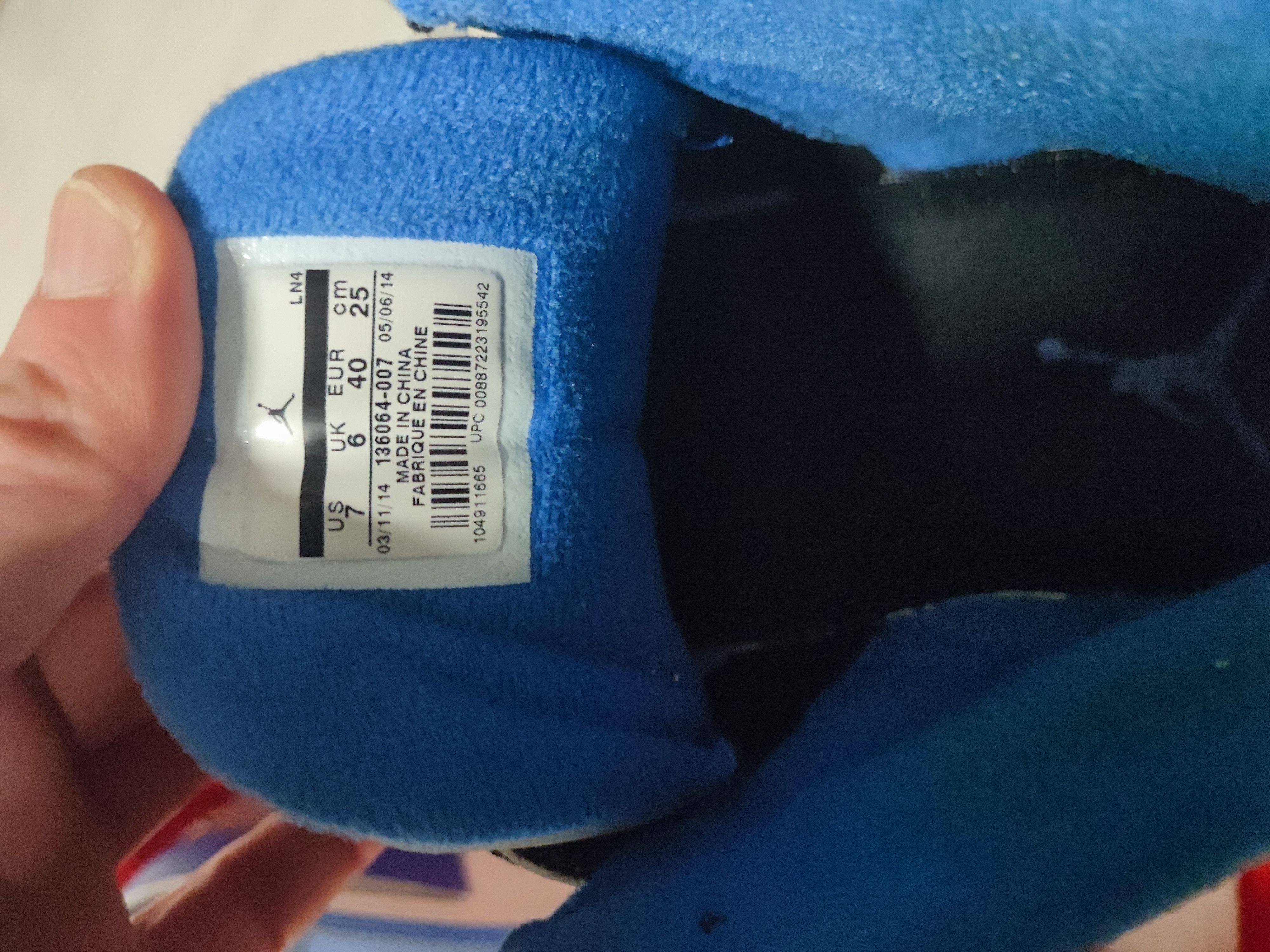 Jordan Brand Aie Jordan III blue sport Size US 7 / EU 40 - 4 Thumbnail