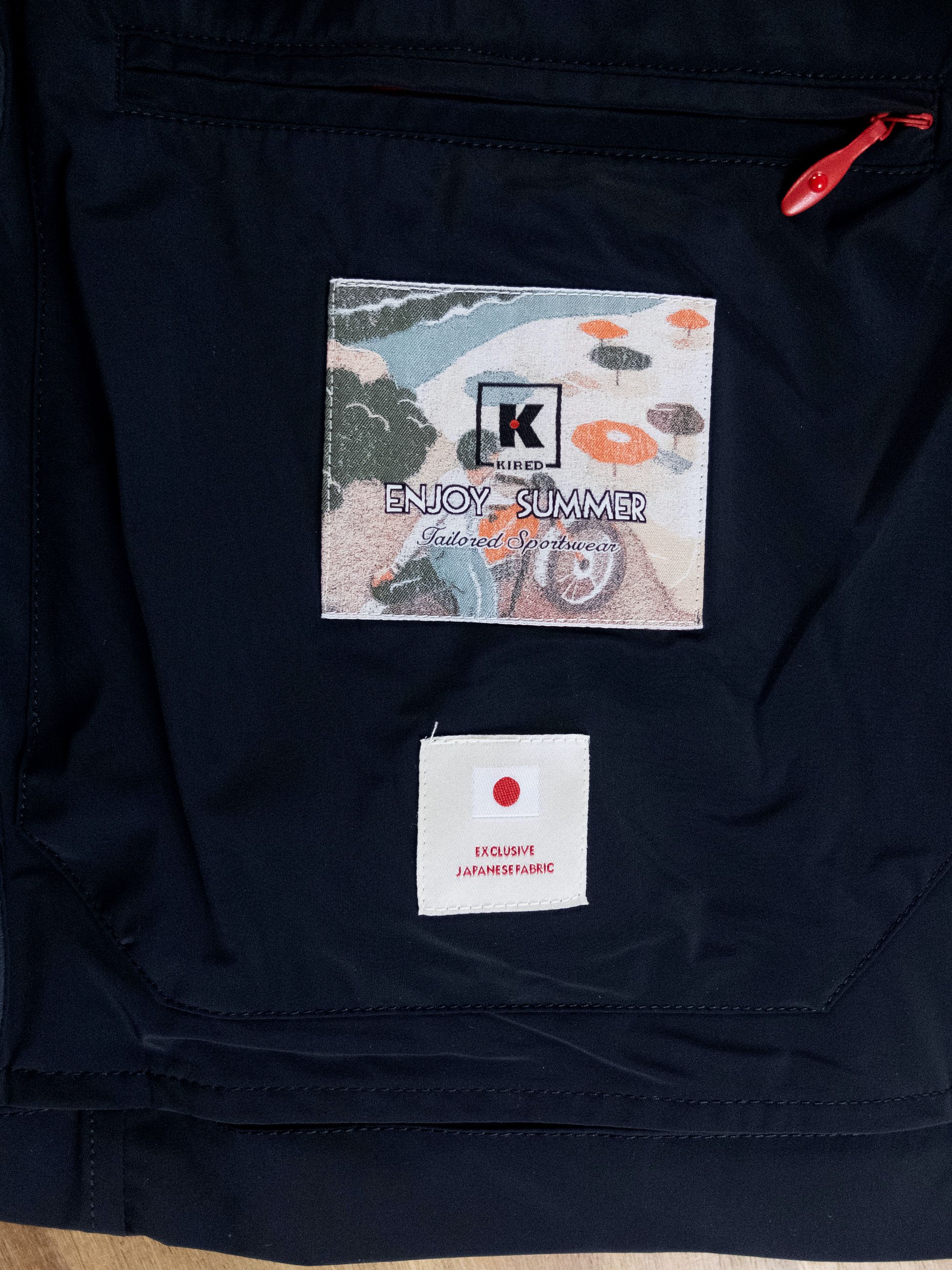 Other KIRED by Kiton Kenji navy blue lightweight jacket 3XL q Size US XXL / EU 58 / 5 - 8 Thumbnail