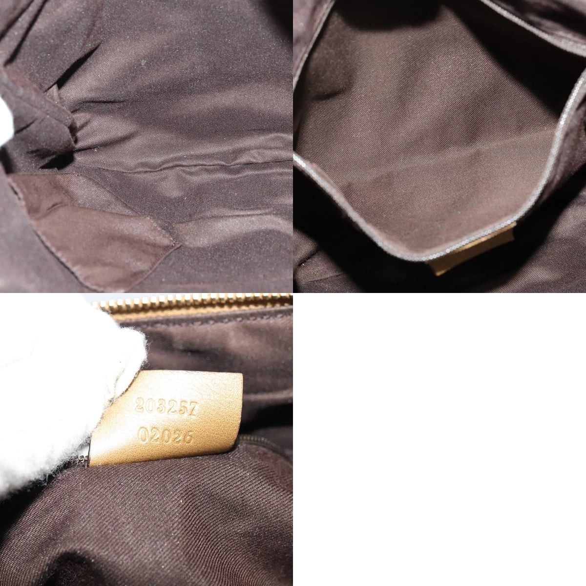 Gucci GUCCI GG Crystal Shoulder Bag Gold Size ONE SIZE - 12 Thumbnail
